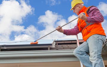 Axford soft wash roof cleaning